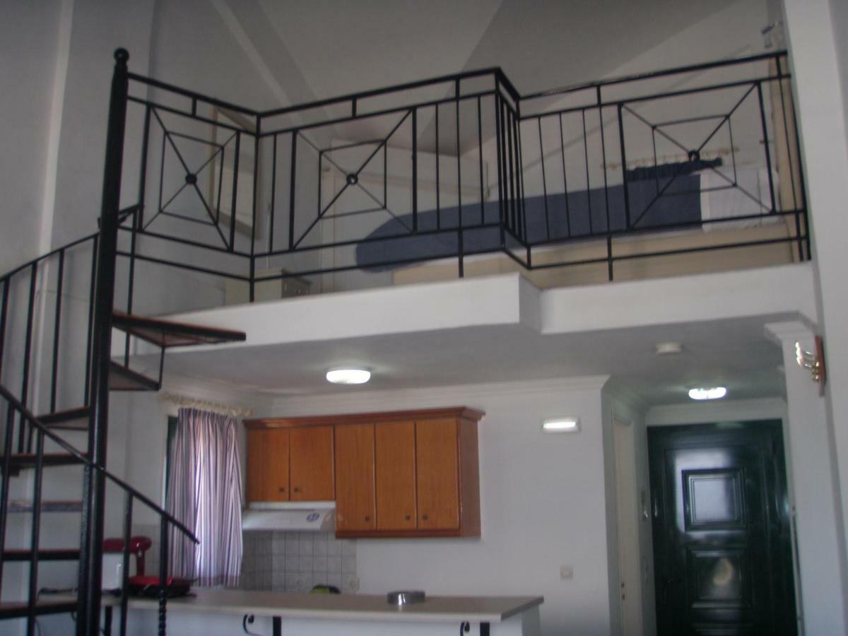 Umbrella Beach Apartments Kávos Dış mekan fotoğraf